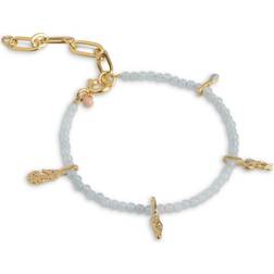 ENAMEL Copenhagen Bahama Bracelet - Gold/Perals