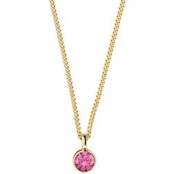 Dyrberg/Kern Jemma Necklace - Gold/Pink