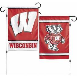WinCraft Wisconsin Badgers Garden Flag