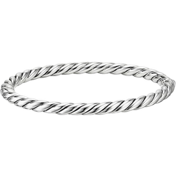 David Yurman Stax Cable Bracelet - Silver