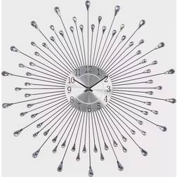 Ridge Road Décor Sunburst Wall Clock 2"