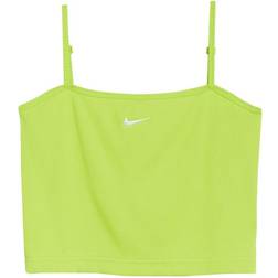 Nike Women's Sportswear Essential Ribbed Crop Top - Atomic Green/White