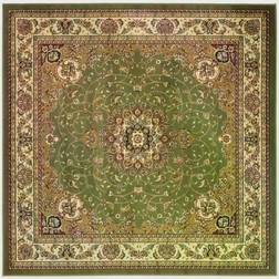 Safavieh Lyndhurst Collection Green, Beige 96x96"