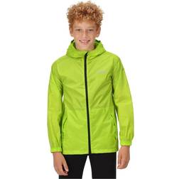 Regatta Kid's Pack It III Waterproof Packaway Jacket - Bright Kiwi