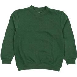 Leveret Boho Solid Color Pullover Sweatshirt - Dark Green (32455526056010)