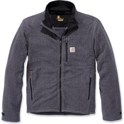 Carhartt Dalton Full Zip Sweatshirt, black-grey