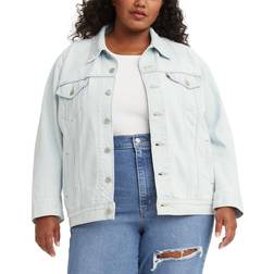 Levi's Ex-Boyfriend Trucker Jacket Plus Size - Home Sweet Home/Medium Wash