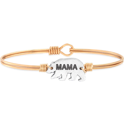 Luca + Danni Mama Bear Bangle Bracelet - Gold/Silver/Black