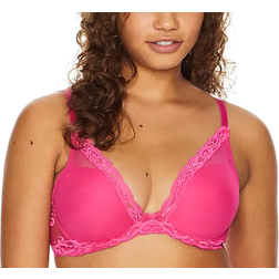 Natori Feathers Plunge Bra - Electric Pink