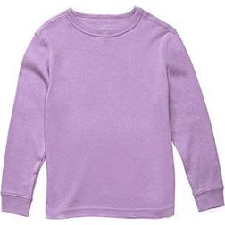 Leveret Long Sleeve Classic Color Cotton Shirts - Purple (29029211701322)