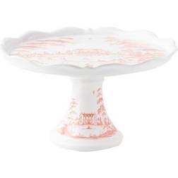 Juliska Country Estate Petal Pink Cake Plate