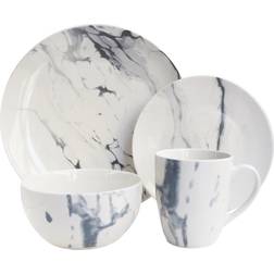 American Atelier Marble Patterned Dinner Set 16