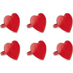 Design Imports Heart Napkin Ring 6