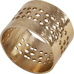 Saro Lifestyle Hole Punched Napkin Ring 2" 4