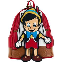 Loungefly Pinocchio Marionette Mini Backpack - Black/Yellow/Red