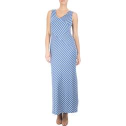 Nina Leonard Women's Striped Maxi Dress, Small