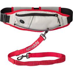 NATHAN Runner´s Waistpack With Dog Leash Blue