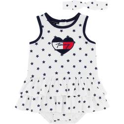 Tommy Hilfiger 2-Piece Sunsuit And Headband Set