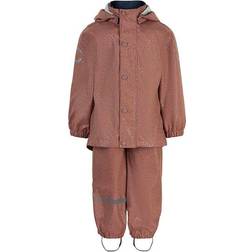 Mikk-Line PU Rainwear with Glitter - Burlwood (3341)