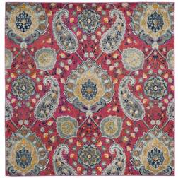 Safavieh Madison Collection Red, Gold 79x79"