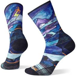 Smartwool Women's Athlete Edition Run Print Crew Socks