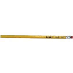 Dixon Woodcase Pencil, HB #2 Lead,Yellow Barrel, 144/Box