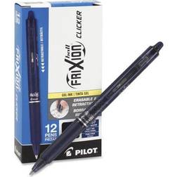 Pilot Pen 31457 Frixion .7 mm. Clicker Erasable Gel Pens