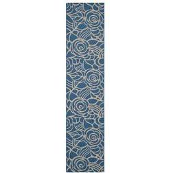 Safavieh Courtyard Lorrayne Blue, Beige 27x79"