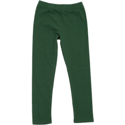 Leveret Cotton Boho Solid Color Spandex Leggings - Dark Green (32455541194826)