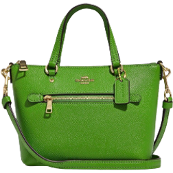 Coach Mini Gallery Crossbody - IM/Neon Green