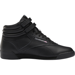 Reebok Girl's Freestyle Hi - Core Black/Core Black/Pure Grey