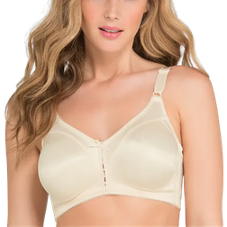 Bali Double Support Wire Free Bra - Light Beige