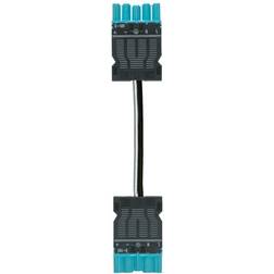 Wieland Gst18i5 cable male/female hf cpr: eca 1.5mm2 blue l=4m