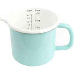 Martha Stewart Enamel on Steel in Turquoise Measuring Cup