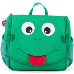 Affenzahn Frog Toiletry Bag - Green/Turquoise