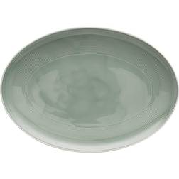 Rosenthal Loft oval moss green 24x34 cm Servierplatte