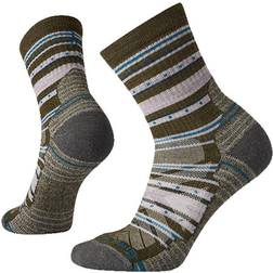 Smartwool Women's Hike Light Cushion Stitch Stripe Crew Socks