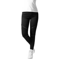 Urban Classics Stretch Biker Pants - Black