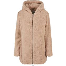 Urban Classics Women's Ladies Sherpa Jacket, softtaupe