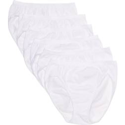 Hanes 43H6Cc Ultimate Cotton P6 HiCutWhite/White/White/White/Wh/Wh8