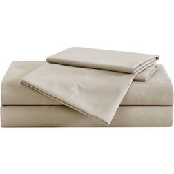 London Fog Garment Wash Bed Sheet Beige (259.08x228.6)