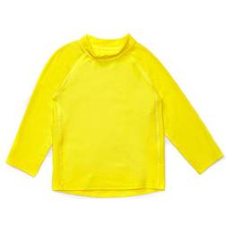 Leveret Long Sleeve Rash Guard - Yellow