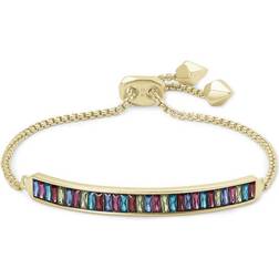 Kendra Scott Jack Adjustable Chain Bracelet - Gold/Multicolour