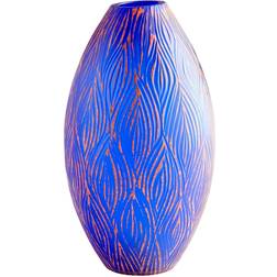 Cyan Designs Fused Groove Vase-Urn Fused Groove 10032 Modern Contemporary