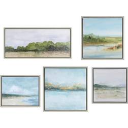 Martha Stewart Vista Wall Decor 16.6x36.6" 5