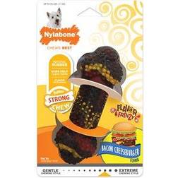 Nylabone Flavor Frenzy Bacon Cheeseburger Flavored Dog