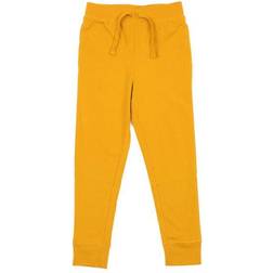 Leveret Kid's Solid Color Classic Drawstring Pants - Yellow (32455522582602)