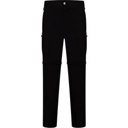 Regatta Dare 2b Mens Tuned In Ii Multi Pocket Zip Off Walking Trousers (black)