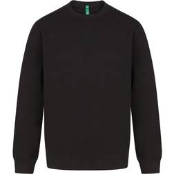 Henbury Unisex Adult Sustainable Sweatshirt (Black)