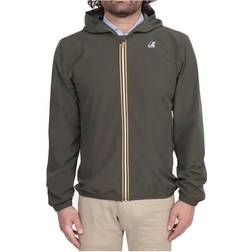 K-Way Khaki Le Vrai Claude 0 Windbreaker Jacket